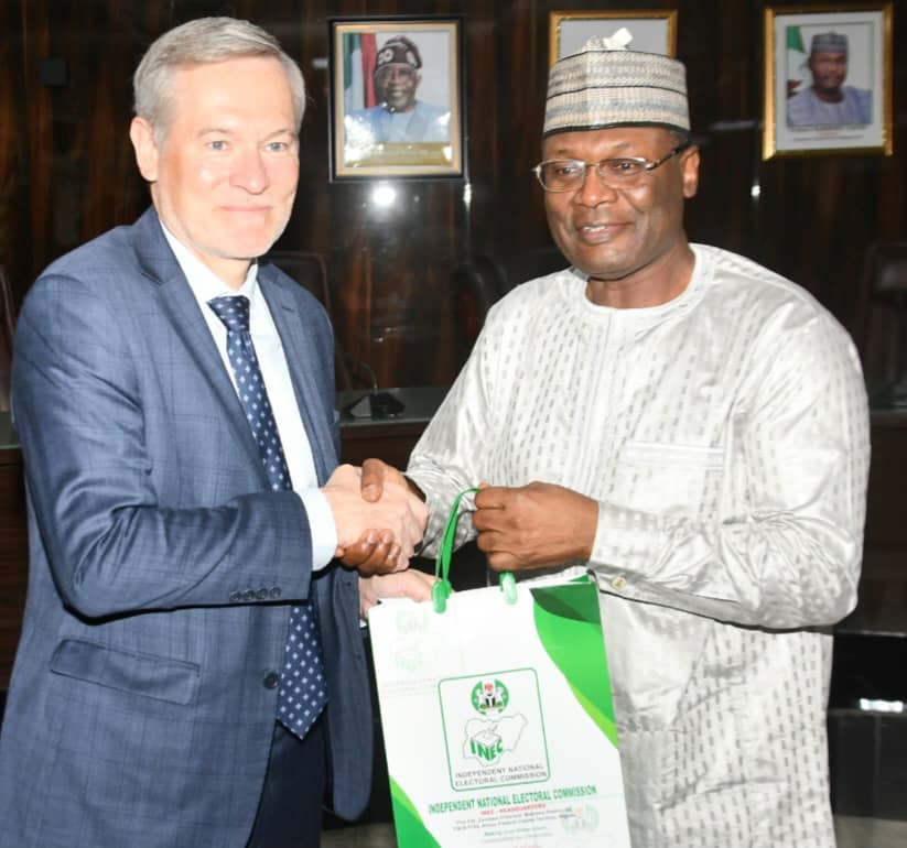 REMARKS BY THE CHAIRMAN, INDEPENDENT NATIONAL ELECTORAL COMMISSION (INEC), PROF. MAHMOOD YAKUBU, ON THE OCCASION OF THE MAIDEN VISIT BY THE NEW EUROPEAN UNION AMBASSADOR TO NIGERIA AND ECOWAS, HIS EXCELLENCY GAUTIER MIGNOT, HELD AT THE INEC CONFERENCE ROOM, ABUJA, ON TUESDAY 28TH JANUARY 2025